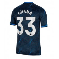 Chelsea Wesley Fofana #33 Bortatröja 2023-24 Korta ärmar